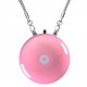 Portable anion air purifier Necklace Home Mini USB Charging Air Purifier Pink