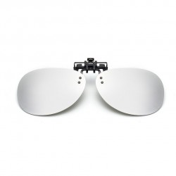 Night Vision Polarized UV Protection Sunglasses, Aviator Mirror Clip