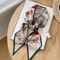 Silk towel long scarf ladies spring and autumn decoration scarf summer scarf