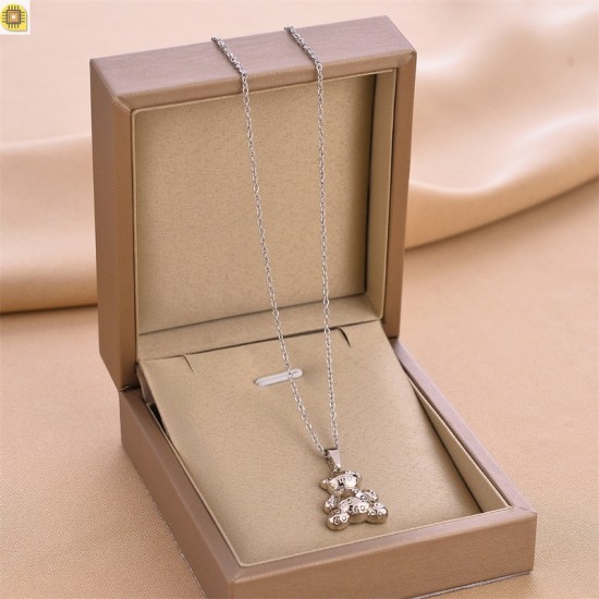 2023 Explosion titanium steel necklace jewelry fashion personality simple clavicle necklace Douyin live broadcast explosion chain