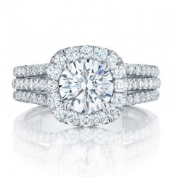 The full diamond ring is the pinnacle of elegance and beauty that is passed down from generation to generation