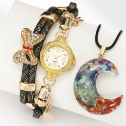 2023 new fashion ladies bracelet list Bow cross -border new bracelet watch Women's model manufacturers direct supply