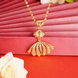 Haojiu Fish Pendant Vietnamese Sand Gold Fashion Style Style Away -Level Feminine Necklace Necklace Pendant Hollol