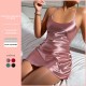 Dannylin الجديد مثير الجليد عاجزة الجليد Silk Skird Pajamas القصيرة تنورة المنزل ملابس منزل للسيدات حرير الحرير Dannylin الجديد مثير الجليد عاجزة الجليد Silk Skird Pajamas القصيرة تنورة المنزل ملابس منزل للسيدات حرير الحرير