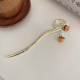 Persimmon Ruyi Xiangyun Hairpin Persimmon Ruyi Xiangyun Hairpin