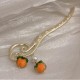 Persimmon Ruyi Xiangyun Hairpin Persimmon Ruyi Xiangyun Hairpin