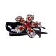 نمط جديد من قصاصات حشائش Rhinestone مع الماس والزهور مقطع أفقي رائع ومشبك الشعر الأنيق من ثلاثة أسنان للنساء نمط جديد من قصاصات حشائش Rhinestone مع الماس والزهور مقطع أفقي رائع ومشبك الشعر الأنيق من ثلاثة أسنان للنساء