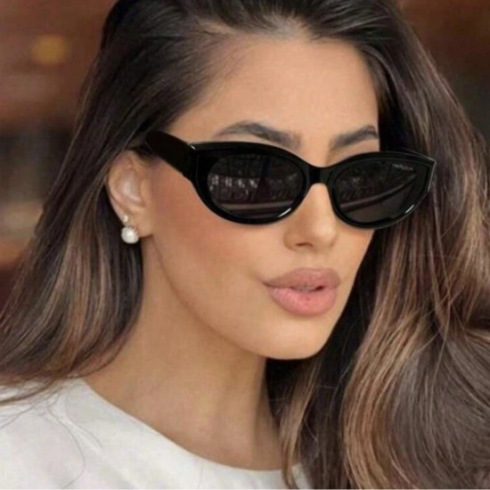 الإطار البيضاوي النظارات الشمسية الراقية Cat-eye حماية الشمس من أشعة الشمس النظارات الشمسية حلوة وبار الإطار البيضاوي النظارات الشمسية الراقية Cat-eye حماية الشمس من أشعة الشمس النظارات الشمسية حلوة وبار