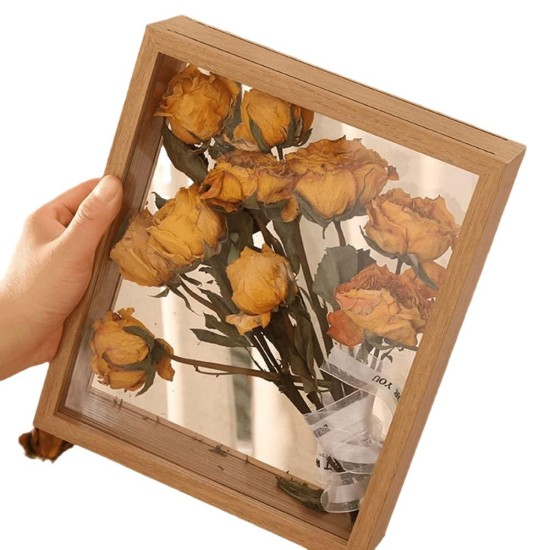 الخشب الصلب مزدوج الوجه الشفافة DIY مجفف زهرة المنزل ديكور سطح المكتب العائمة مربع DRY FLOWE الخشب الصلب مزدوج الوجه الشفافة DIY مجفف زهرة المنزل ديكور سطح المكتب العائمة مربع DRY FLOWE