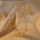 Simple Star Love Clavicle Chain Female Propexatile Designer Necklace Propeledile Titanium Steel Steel Nicke Design Design Accessories Simple Star Love Clavicle Chain Female Propexatile Designer Necklace Propeledile Titanium Steel Steel Nicke Design Design Accessories