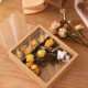 الخشب الصلب مزدوج الوجه الشفافة DIY مجفف زهرة المنزل ديكور سطح المكتب العائمة مربع DRY FLOWE الخشب الصلب مزدوج الوجه الشفافة DIY مجفف زهرة المنزل ديكور سطح المكتب العائمة مربع DRY FLOWE