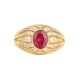 Zhuangsheng Jewelry Copper Base Gold Plated Ins European and American Fashion Color Treasure Retro Gold Movable Ring Child Stone 6*8 Zhuangsheng Jewelry Copper Base Gold Plated Ins European and American Fashion Color Treasure Retro Gold Movable Ring Child Stone 6*8