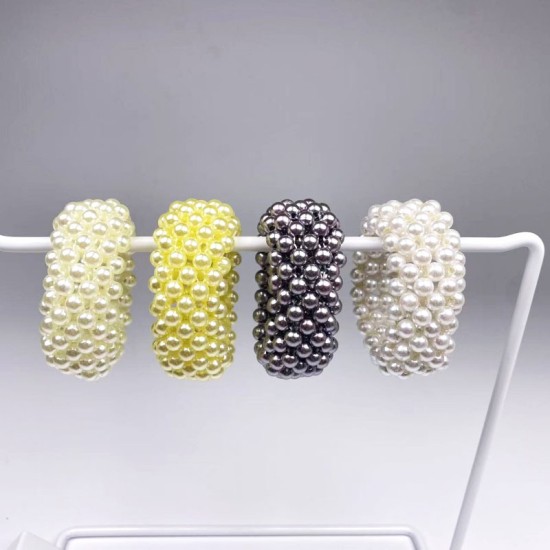 Pearl Hair Circle النسخة الكورية من الإنترنت المشاهير Super Fairy Haird Rope Pure Handmade Women's Hair Rope Bontail Band Band Band Band Band Band Band Pearl Hair Circle النسخة الكورية من الإنترنت المشاهير Super Fairy Haird Rope Pure Handmade Women's Hair Rope Bontail Band Band Band Band Band Band Band