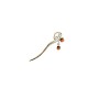 Persimmon Ruyi Xiangyun Hairpin Persimmon Ruyi Xiangyun Hairpin