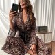 نساء الفهد الطباعة الأوروبية والأمريكية 2024 New Liegown Long Evecure Sexy Home Pajamas Bored-Up Bathrobe نساء الفهد الطباعة الأوروبية والأمريكية 2024 New Liegown Long Evecure Sexy Home Pajamas Bored-Up Bathrobe