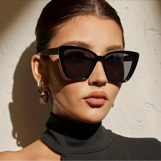 نظارات شمسية نسائية جديدة بتصميم عيون القطة نظارات شمسية نسائية جديدة بتصميم عيون القطة