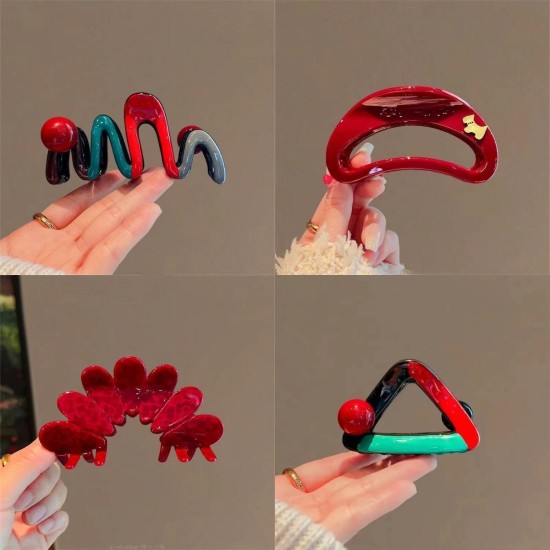 باريس الزيت الأحمر المربحي الشعر اللؤلؤ الاستيلاء على التصميم الياباني والكوري باريس الزيت الأحمر المربحي الشعر اللؤلؤ الاستيلاء على التصميم الياباني والكوري