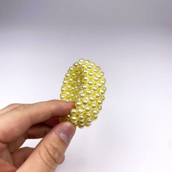 Pearl Hair Circle النسخة الكورية من الإنترنت المشاهير Super Fairy Haird Rope Pure Handmade Women's Hair Rope Bontail Band Band Band Band Band Band Band Pearl Hair Circle النسخة الكورية من الإنترنت المشاهير Super Fairy Haird Rope Pure Handmade Women's Hair Rope Bontail Band Band Band Band Band Band Band