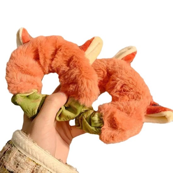 New Zootopia Judynick Plush Hair Ring Bead Birth Autumn and Winter Rubber Back New Zootopia Judynick Plush Hair Ring Bead Birth Autumn and Winter Rubber Back