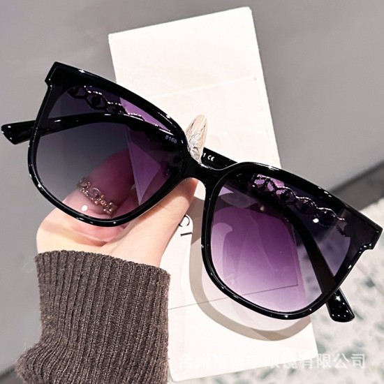 2025 New Temple Metal Square Frame Mashing Grasses for Women Develing Contensing Propoysile Grasses Style and Spratrant Style 2025 New Temple Metal Square Frame Mashing Grasses for Women Develing Contensing Propoysile Grasses Style and Spratrant Style