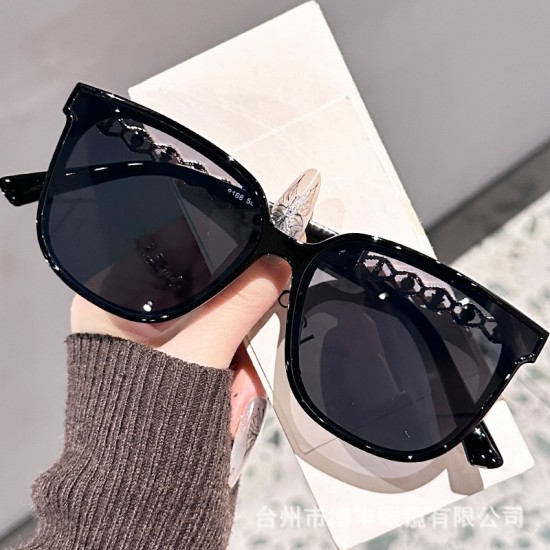 2025 New Temple Metal Square Frame Mashing Grasses for Women Develing Contensing Propoysile Grasses Style and Spratrant Style 2025 New Temple Metal Square Frame Mashing Grasses for Women Develing Contensing Propoysile Grasses Style and Spratrant Style