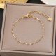 Meichen 100 Style Bracelets European and American 18K Gold Gold Longeparing Titanium Steel’s Women's Women Simple and Propealized Fashion Massion Jewelry Meichen 100 Style Bracelets European and American 18K Gold Gold Longeparing Titanium Steel’s Women's Women Simple and Propealized Fashion Massion Jewelry