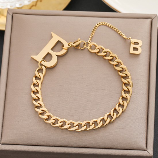 Meichen 100 Style Bracelets European and American 18K Gold Gold Longeparing Titanium Steel’s Women's Women Simple and Propealized Fashion Massion Jewelry Meichen 100 Style Bracelets European and American 18K Gold Gold Longeparing Titanium Steel’s Women's Women Simple and Propealized Fashion Massion Jewelry
