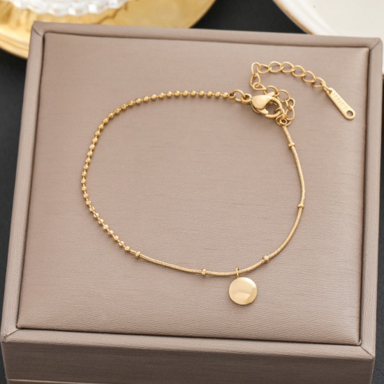 Meichen 100 Style Bracelets European and American 18K Gold Gold Longeparing Titanium Steel’s Women's Women Simple and Propealized Fashion Massion Jewelry Meichen 100 Style Bracelets European and American 18K Gold Gold Longeparing Titanium Steel’s Women's Women Simple and Propealized Fashion Massion Jewelry