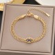 Meichen 100 Style Bracelets European and American 18K Gold Gold Longeparing Titanium Steel’s Women's Women Simple and Propealized Fashion Massion Jewelry Meichen 100 Style Bracelets European and American 18K Gold Gold Longeparing Titanium Steel’s Women's Women Simple and Propealized Fashion Massion Jewelry