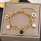 Meichen 100 Style Bracelets European and American 18K Gold Gold Longeparing Titanium Steel’s Women's Women Simple and Propealized Fashion Massion Jewelry Meichen 100 Style Bracelets European and American 18K Gold Gold Longeparing Titanium Steel’s Women's Women Simple and Propealized Fashion Massion Jewelry
