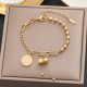 Meichen 100 Style Bracelets European and American 18K Gold Gold Longeparing Titanium Steel’s Women's Women Simple and Propealized Fashion Massion Jewelry Meichen 100 Style Bracelets European and American 18K Gold Gold Longeparing Titanium Steel’s Women's Women Simple and Propealized Fashion Massion Jewelry