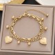 Meichen 100 Style Bracelets European and American 18K Gold Gold Longeparing Titanium Steel’s Women's Women Simple and Propealized Fashion Massion Jewelry Meichen 100 Style Bracelets European and American 18K Gold Gold Longeparing Titanium Steel’s Women's Women Simple and Propealized Fashion Massion Jewelry