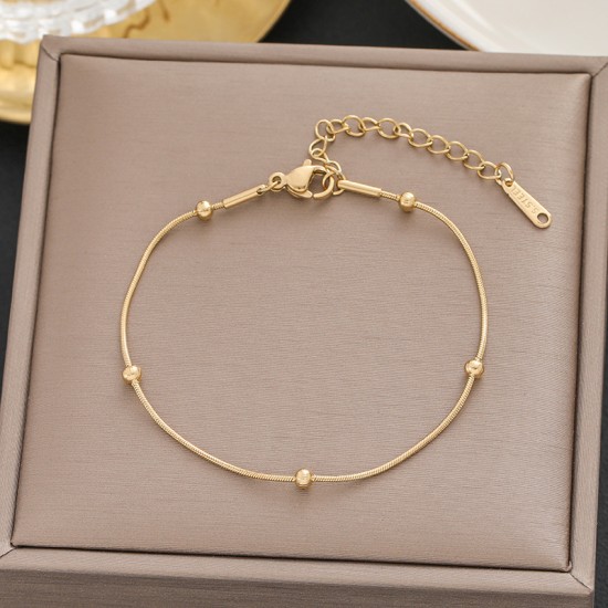 Meichen 100 Style Bracelets European and American 18K Gold Gold Longeparing Titanium Steel’s Women's Women Simple and Propealized Fashion Massion Jewelry Meichen 100 Style Bracelets European and American 18K Gold Gold Longeparing Titanium Steel’s Women's Women Simple and Propealized Fashion Massion Jewelry