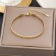 Meichen 100 Style Bracelets European and American 18K Gold Gold Longeparing Titanium Steel’s Women's Women Simple and Propealized Fashion Massion Jewelry Meichen 100 Style Bracelets European and American 18K Gold Gold Longeparing Titanium Steel’s Women's Women Simple and Propealized Fashion Massion Jewelry