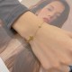 Meichen 100 Style Bracelets European and American 18K Gold Gold Longeparing Titanium Steel’s Women's Women Simple and Propealized Fashion Massion Jewelry Meichen 100 Style Bracelets European and American 18K Gold Gold Longeparing Titanium Steel’s Women's Women Simple and Propealized Fashion Massion Jewelry