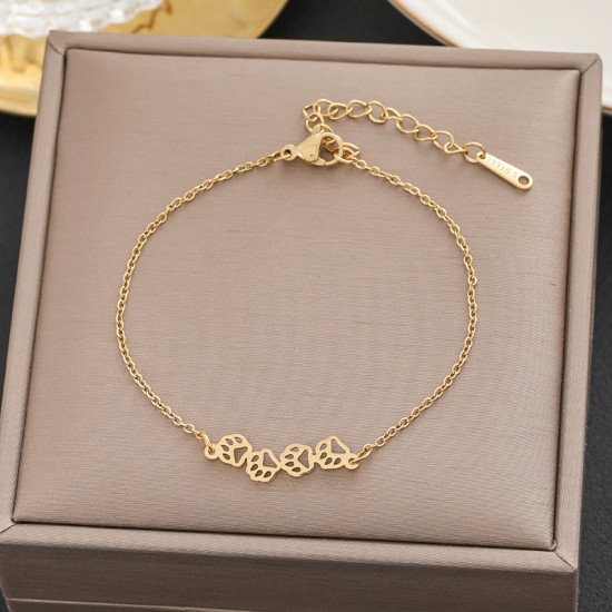 Meichen 100 Style Bracelets European and American 18K Gold Gold Longeparing Titanium Steel’s Women's Women Simple and Propealized Fashion Massion Jewelry Meichen 100 Style Bracelets European and American 18K Gold Gold Longeparing Titanium Steel’s Women's Women Simple and Propealized Fashion Massion Jewelry