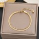 Meichen 100 Style Bracelets European and American 18K Gold Gold Longeparing Titanium Steel’s Women's Women Simple and Propealized Fashion Massion Jewelry Meichen 100 Style Bracelets European and American 18K Gold Gold Longeparing Titanium Steel’s Women's Women Simple and Propealized Fashion Massion Jewelry
