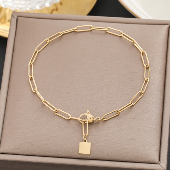 Meichen 100 Style Bracelets European and American 18K Gold Gold Longeparing Titanium Steel’s Women's Women Simple and Propealized Fashion Massion Jewelry Meichen 100 Style Bracelets European and American 18K Gold Gold Longeparing Titanium Steel’s Women's Women Simple and Propealized Fashion Massion Jewelry