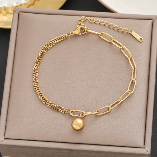 Meichen 100 Style Bracelets European and American 18K Gold Gold Longeparing Titanium Steel’s Women's Women Simple and Propealized Fashion Massion Jewelry Meichen 100 Style Bracelets European and American 18K Gold Gold Longeparing Titanium Steel’s Women's Women Simple and Propealized Fashion Massion Jewelry