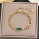 Meichen 100 Style Bracelets European and American 18K Gold Gold Longeparing Titanium Steel’s Women's Women Simple and Propealized Fashion Massion Jewelry Meichen 100 Style Bracelets European and American 18K Gold Gold Longeparing Titanium Steel’s Women's Women Simple and Propealized Fashion Massion Jewelry
