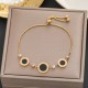 Meichen 100 Style Bracelets European and American 18K Gold Gold Longeparing Titanium Steel’s Women's Women Simple and Propealized Fashion Massion Jewelry Meichen 100 Style Bracelets European and American 18K Gold Gold Longeparing Titanium Steel’s Women's Women Simple and Propealized Fashion Massion Jewelry