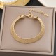 Meichen 100 Style Bracelets European and American 18K Gold Gold Longeparing Titanium Steel’s Women's Women Simple and Propealized Fashion Massion Jewelry Meichen 100 Style Bracelets European and American 18K Gold Gold Longeparing Titanium Steel’s Women's Women Simple and Propealized Fashion Massion Jewelry