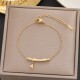 Meichen 100 Style Bracelets European and American 18K Gold Gold Longeparing Titanium Steel’s Women's Women Simple and Propealized Fashion Massion Jewelry Meichen 100 Style Bracelets European and American 18K Gold Gold Longeparing Titanium Steel’s Women's Women Simple and Propealized Fashion Massion Jewelry