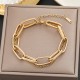 Meichen 100 Style Bracelets European and American 18K Gold Gold Longeparing Titanium Steel’s Women's Women Simple and Propealized Fashion Massion Jewelry Meichen 100 Style Bracelets European and American 18K Gold Gold Longeparing Titanium Steel’s Women's Women Simple and Propealized Fashion Massion Jewelry