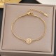 Meichen 100 Style Bracelets European and American 18K Gold Gold Longeparing Titanium Steel’s Women's Women Simple and Propealized Fashion Massion Jewelry Meichen 100 Style Bracelets European and American 18K Gold Gold Longeparing Titanium Steel’s Women's Women Simple and Propealized Fashion Massion Jewelry