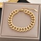 Meichen 100 Style Bracelets European and American 18K Gold Gold Longeparing Titanium Steel’s Women's Women Simple and Propealized Fashion Massion Jewelry Meichen 100 Style Bracelets European and American 18K Gold Gold Longeparing Titanium Steel’s Women's Women Simple and Propealized Fashion Massion Jewelry