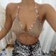 بيكيني منزلي مثير بسلسلة مرصعة بفرينج الطيف الماسي الألوان الجميلة والفراشات المتلألئة المثيرة للنساء بيكيني منزلي مثير بسلسلة مرصعة بفرينج الطيف الماسي الألوان الجميلة والفراشات المتلألئة المثيرة للنساء