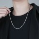 Mobius Ring Titanium Steel Bracelet Hip Hop New Style New Men's Titanium Steel Ins Twist Stick سلسلة جديدة من البذور البذور Mobius Ring Titanium Steel Bracelet Hip Hop New Style New Men's Titanium Steel Ins Twist Stick سلسلة جديدة من البذور البذور