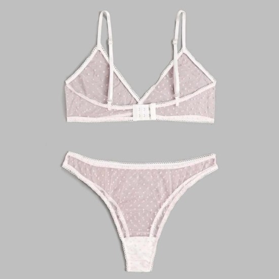 عبر حدود ثلاث نقاط ثلاث نقاط Sexy Sexy Bra Suit Polka Dot Mesh Perspective Supe Sup Sex Sex Inteld عبر حدود ثلاث نقاط ثلاث نقاط Sexy Sexy Bra Suit Polka Dot Mesh Perspective Supe Sup Sex Sex Inteld