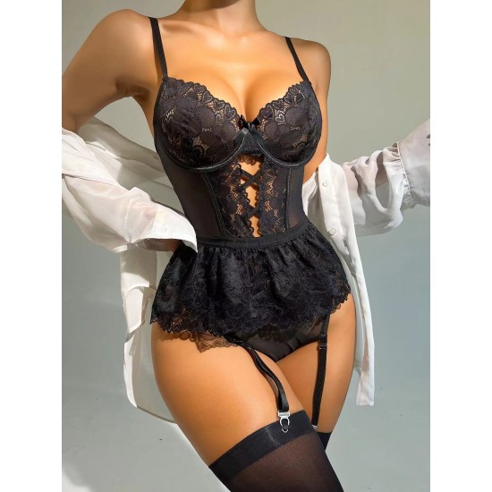 Aliexpress الأوروبي والأمريكي التجارة الخارجية جديدة تشكيل جسم جديد لوف الدانتيل منظور عاريات مثير بقعة بذلة الملابس الداخلية مثير Aliexpress الأوروبي والأمريكي التجارة الخارجية جديدة تشكيل جسم جديد لوف الدانتيل منظور عاريات مثير بقعة بذلة الملابس الداخلية مثير